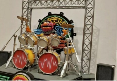 The Muppet Show 25 Years Animal Figure Drum Set Palisades Electric