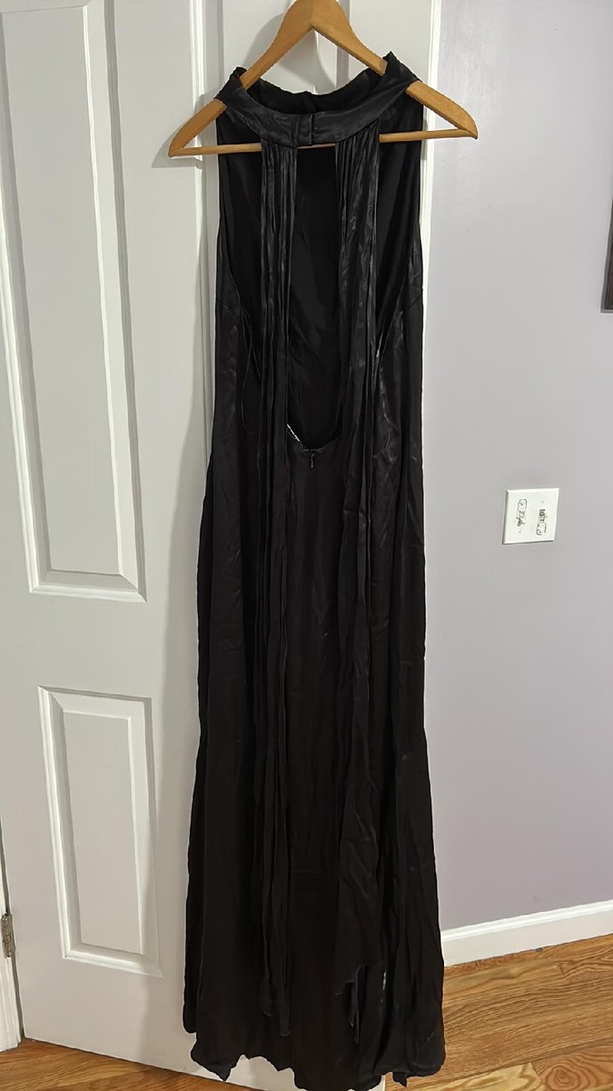 Elliatt Barcelona Satin Maxi Dress Size 8 D07 | eBay