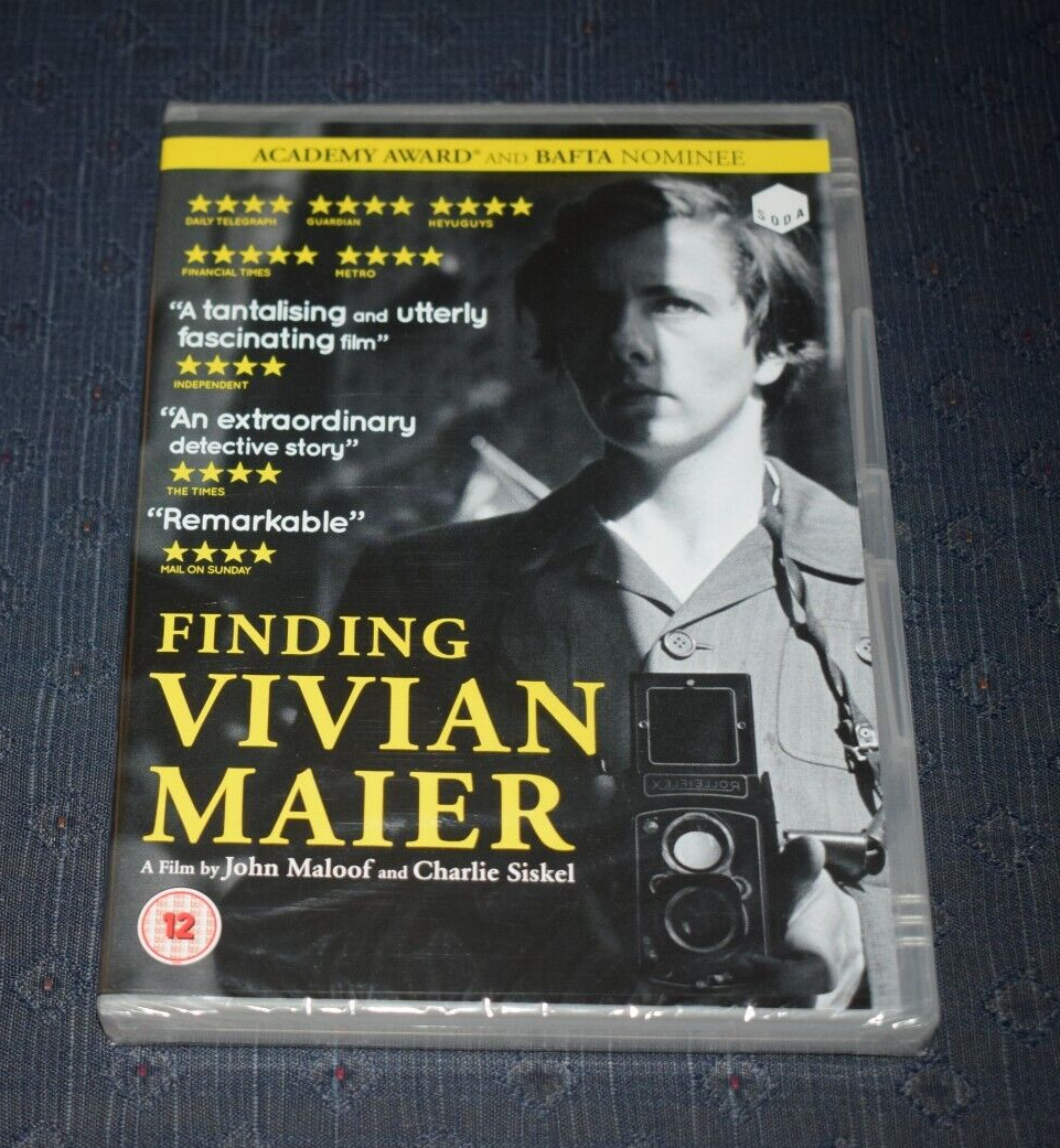 FINDING VIVIAN MAIER DVD John Maloof Charlie Siskel NEW & SEALED Soda Pictures