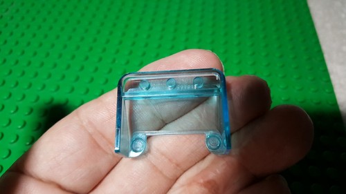 Parabrisas Lego Parte 57783 o 35279 3x4x1 1/3 azul claro - Imagen 3 de 5