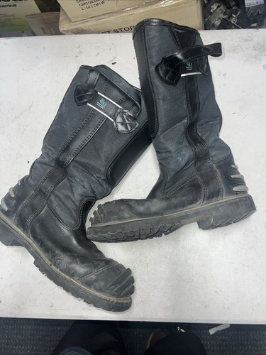 Pro Warrington 5007 By Honeywell Structure Fire Boots Men's Size 7.5 3E - Imagen 5 de 12