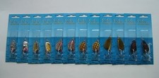 12 NEW Long Cast Assorted Spinner Bait Fishing Lure Lot lures hooks jig 0.5oz