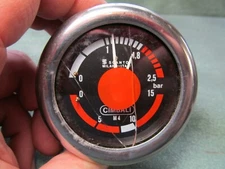 Vintage Cimbali Italy Dual Pressure Gauge - Not Working - Steampunk Project