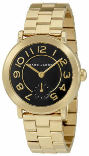 NEW MARC JACOBS SILVER,ROSE GOLD,BLACK CHRONOGRAPH WATCH  display picture 3