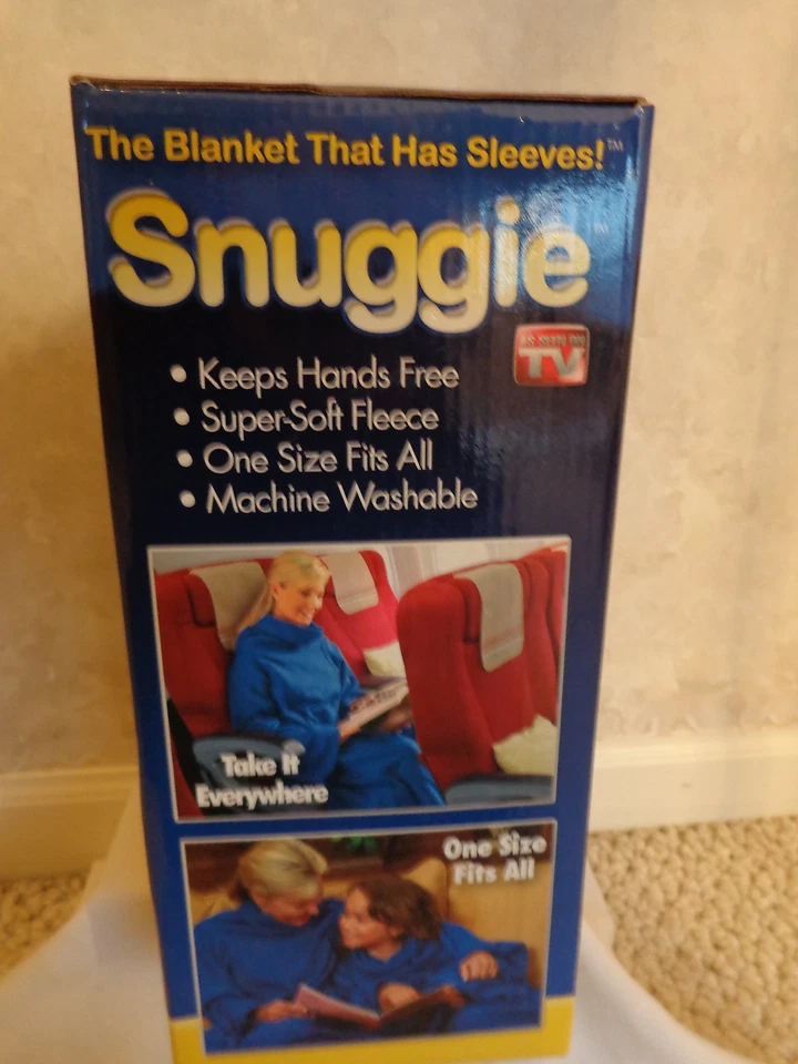 Snuggie, The Blanket That Has Sleeves with book light. (#1434) - Image 2 of 4