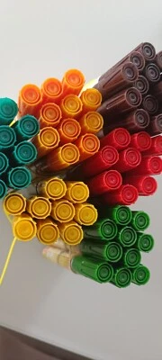Kreul® Glas & Porzellan Pen Stift Glitter versch.Farbe 1-3mm Künstlerbedarf bunt