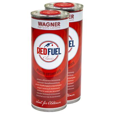 Red Fuel Classic Benzin Kraftstoff Optimierer Additiv Wagner 2 X 1 Liter 053001