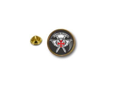 Pins Pin Badge Pin's Metal Biker Motard Drapeau Chevalier - Foto 3