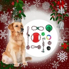 10pcs Dog Toys Puppy Toys Rope Toys Braided Rope Chew Play Toys Teething Toys