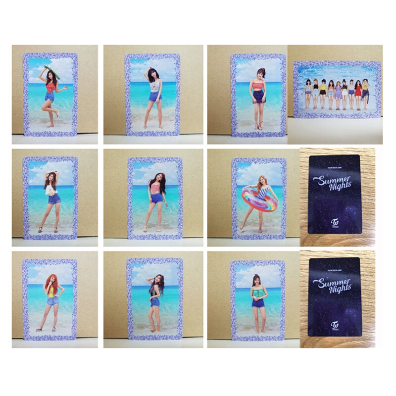 Kpop TWICE Summer Nights Special Album Photo Cards Chaeyoung Kpop TWICE Summer Nights Special Album Photo Cards Chaeyoung