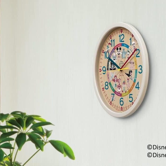 SEIKO Wall Clock Analog Disney Time Mickey & Friends FW812C