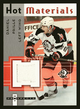 2005-06 Fleer Hot Prospects Hot Materials Daniel Paille #HM-PA Rookie RC