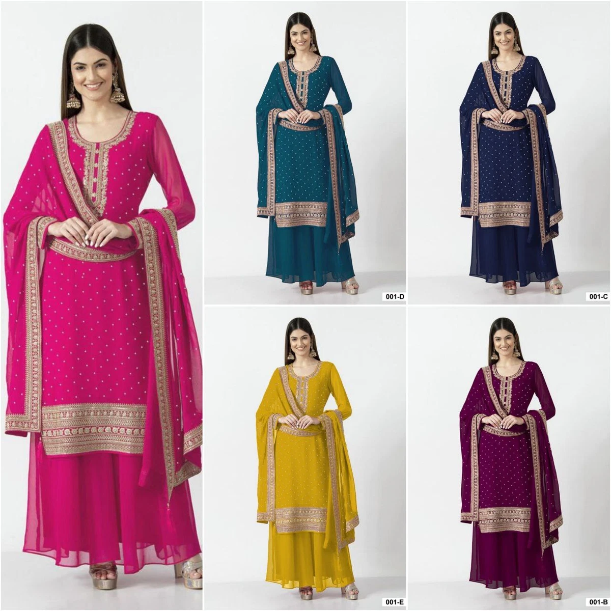 Long dress cheap plazo
