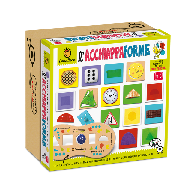 Ludattica Giochi Montessori L'Acchiappaforme