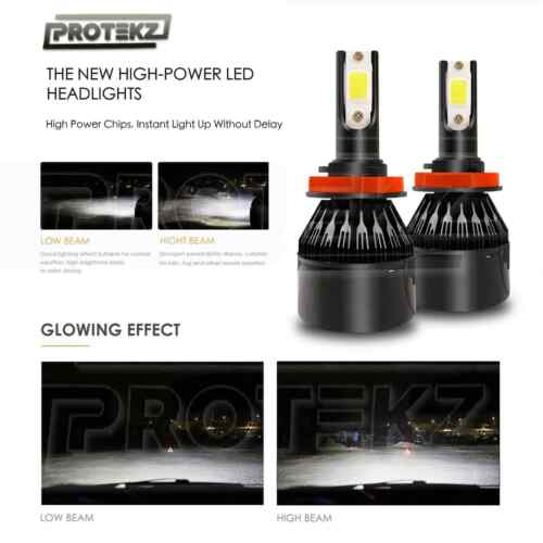 Kit de faros LED Protekz 9005 6K de altura para Mitsubishi LANCER EVO 2004-2006 - Imagen 5 de 12