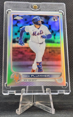 2022 Topps Chrome Update Nick Plummer RC USC39 Refractor #'d 197/299