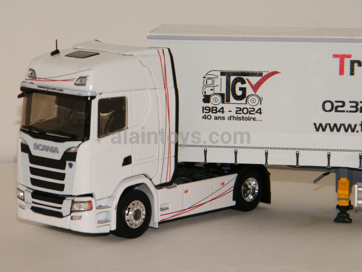 Remorque Porte-voiture Dagobert SM10 Saviem – Hachette Altaya 1/43 – Bleu
