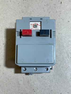 DDR EAW Robotron Motorschutz-Schalter Msm 600/16- 0,6A (0,4-0,6A) #AS-K02