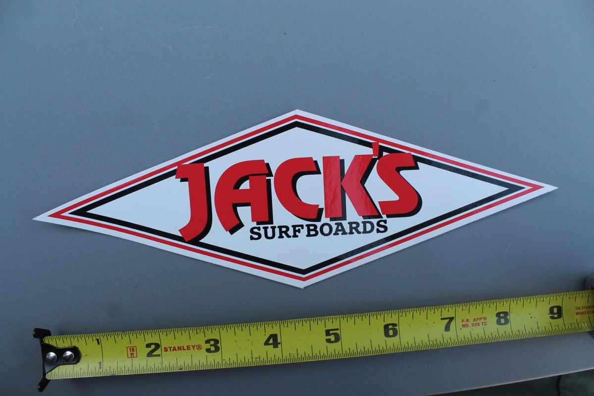 サーフショップ ビンテージ印刷物 Jack's Surf Shop Surfboards Classic Red Diamond OG V59C Vintage