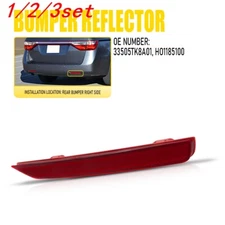 1/2set Bumper Reflector For 11-17 Honda Odyssey Rear Passenger Side 33505TK8A01