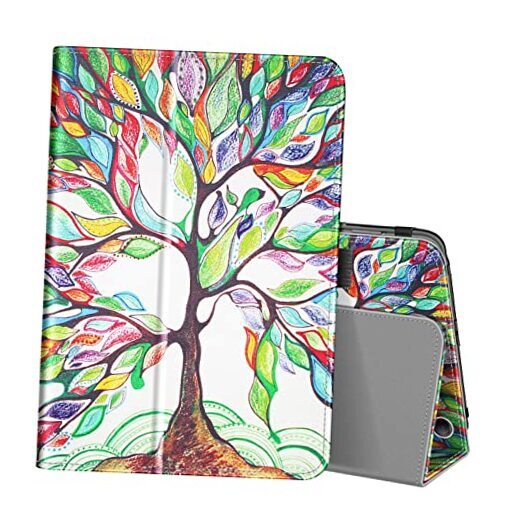 Folio Case for Amazon Fire HD 8 & Fire HD 8 Plus Tablet (Fits Both love tree