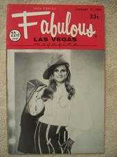 Fabulous Las Vegas Magazine Eddie Jackson Janet Webster Ike Tina Ad 1/17/1970