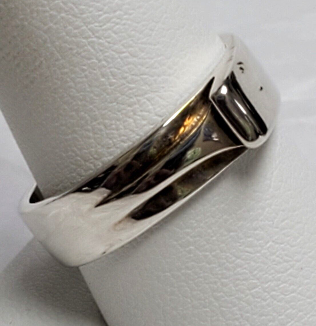 Gentleman's Solid Sterling Silver Band - image 2