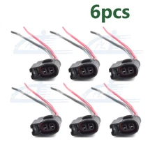6x Connector Plug Harness For GN10237 5C1652 6736013 UF-595 UF-553 Ignition Coil
