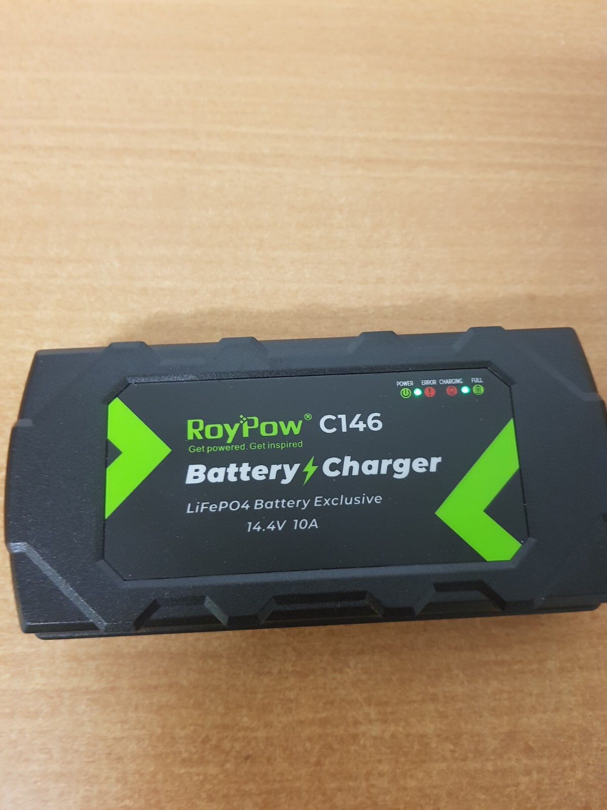ROYPOW LIFEPO4 BATTERY CHARGER, 14.4V 10A AUTOMATIC TRICKLE BATTERY CHARGER, 12V eBay