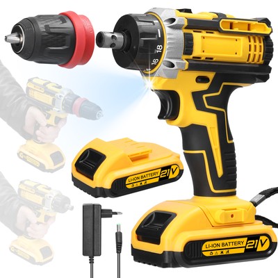 21 V 2-in-1-Lithium-Bohrer Elektrischer Schraubendreher Elektrowerkzeug N4V2