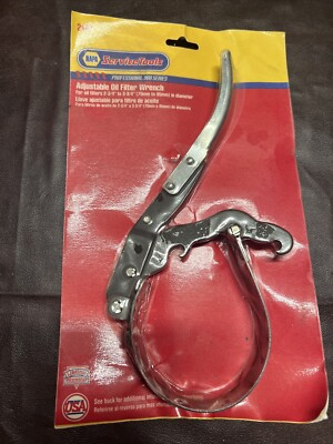 #ad Vintage Napa 2187 Professional Oil Filter Wrench 2.75 3.75 Adjustable NOS $5.99