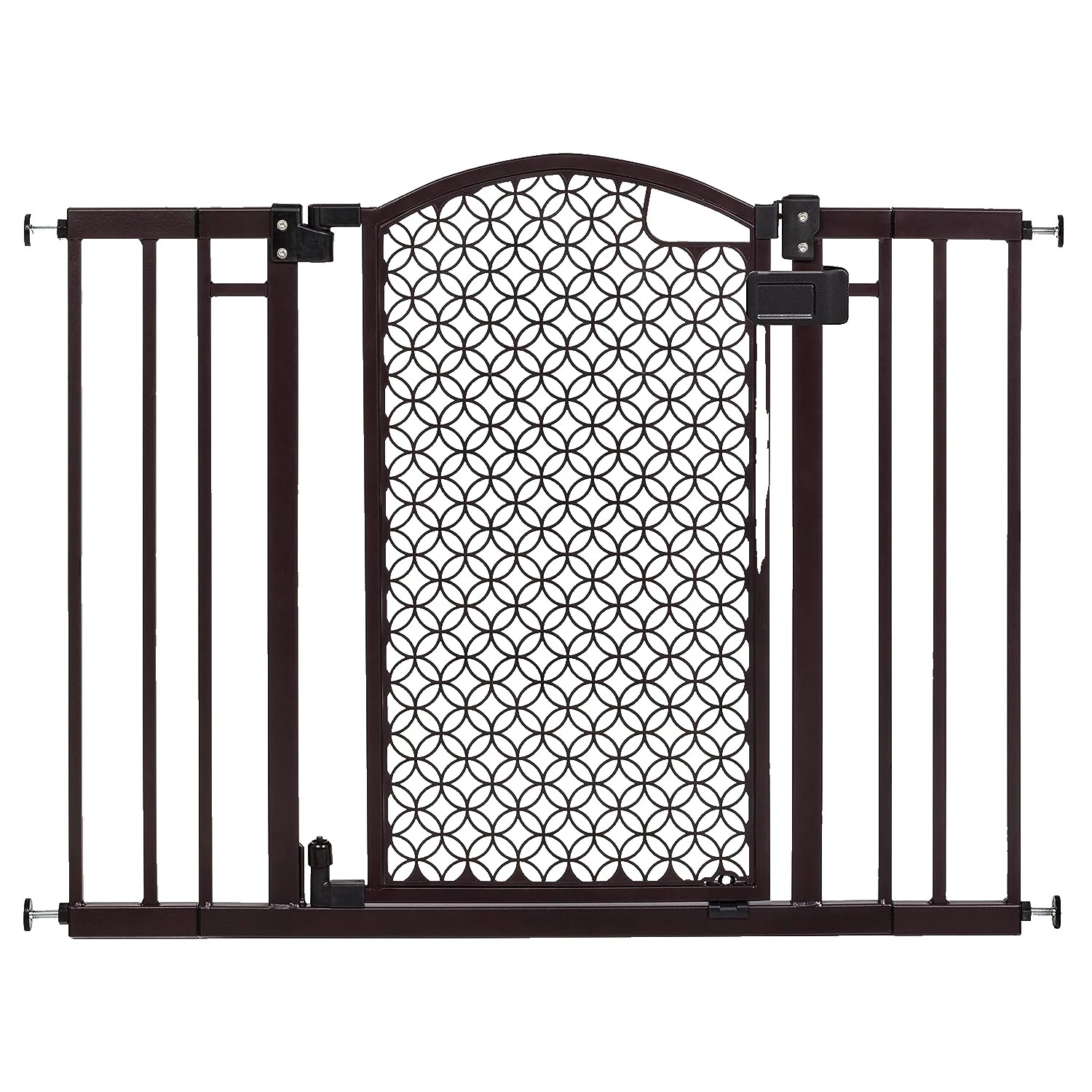 Steel Brown Baby Safety Gates
