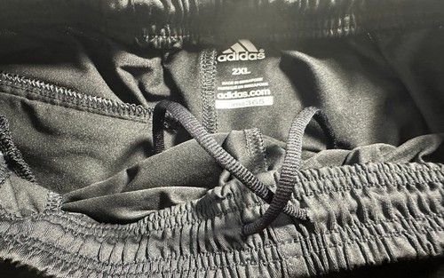 Adidas clima365 youth boy black athletic shorts 2XL elastic drawstring Singapore - Picture 4 of 6