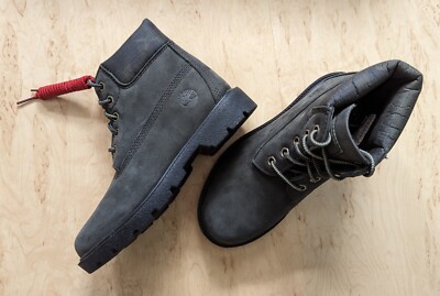 Timberland Kids Ankle Boots, 6 in Classic Boot, Size 31, Dark Green, New