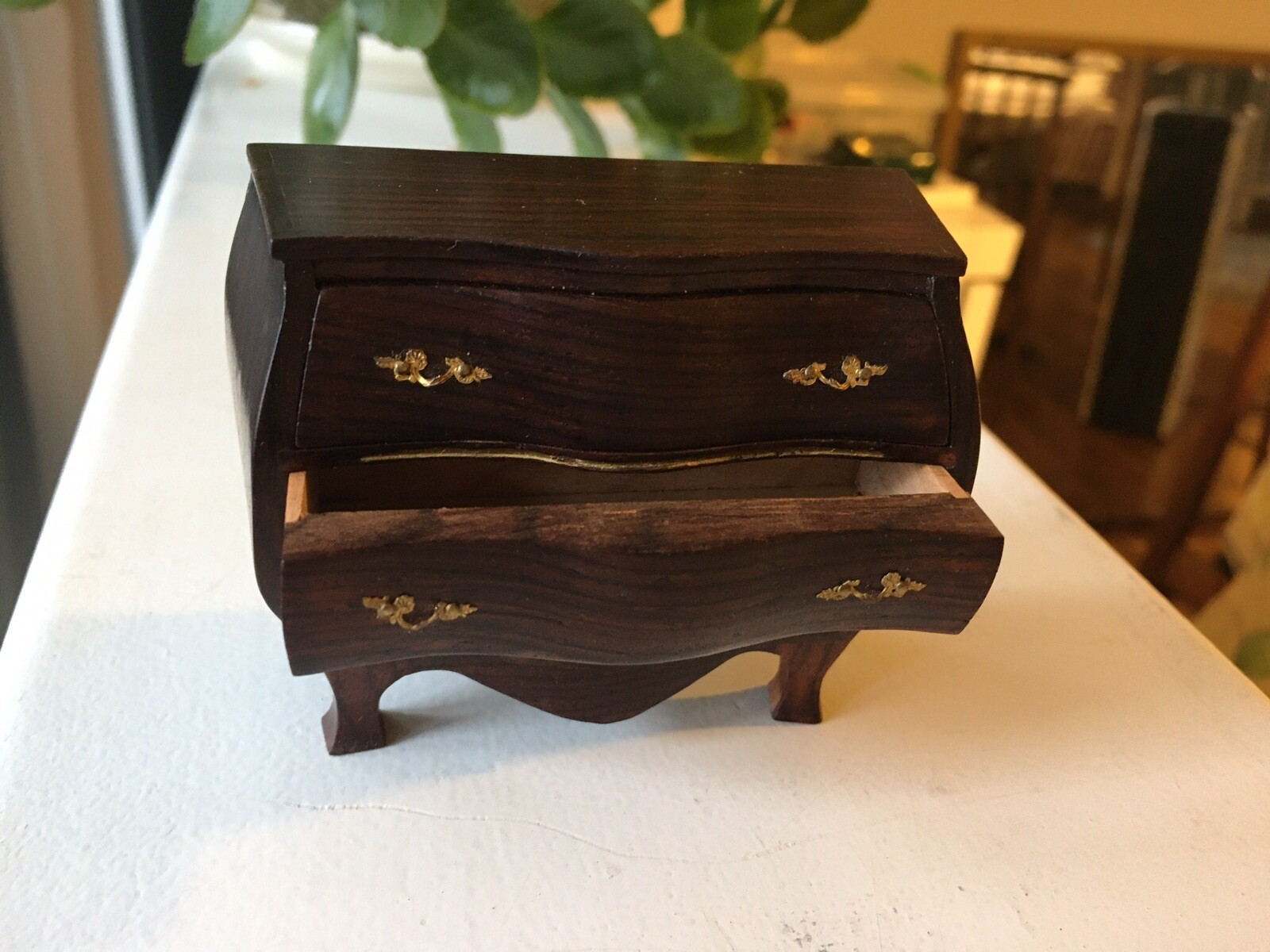 Rare IGMA Artisan Pierre Zador Bombe Chest Dollhouse Miniature 1:12