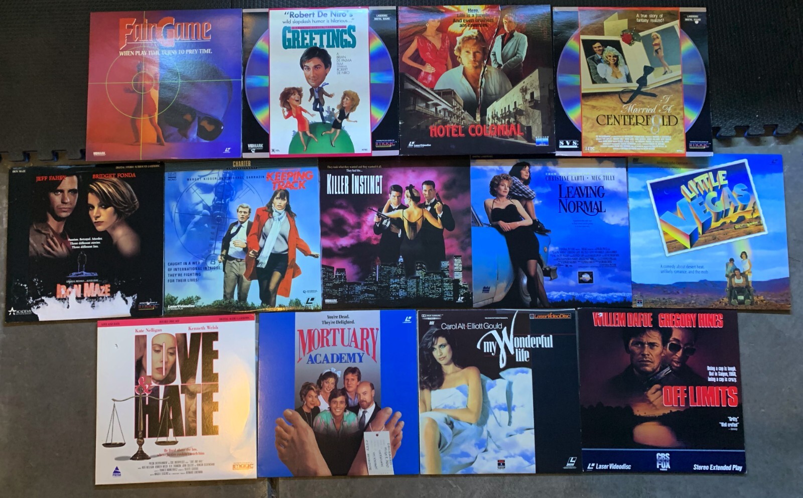 38 Vintage Laserdisc Rare Movies Lot eBay