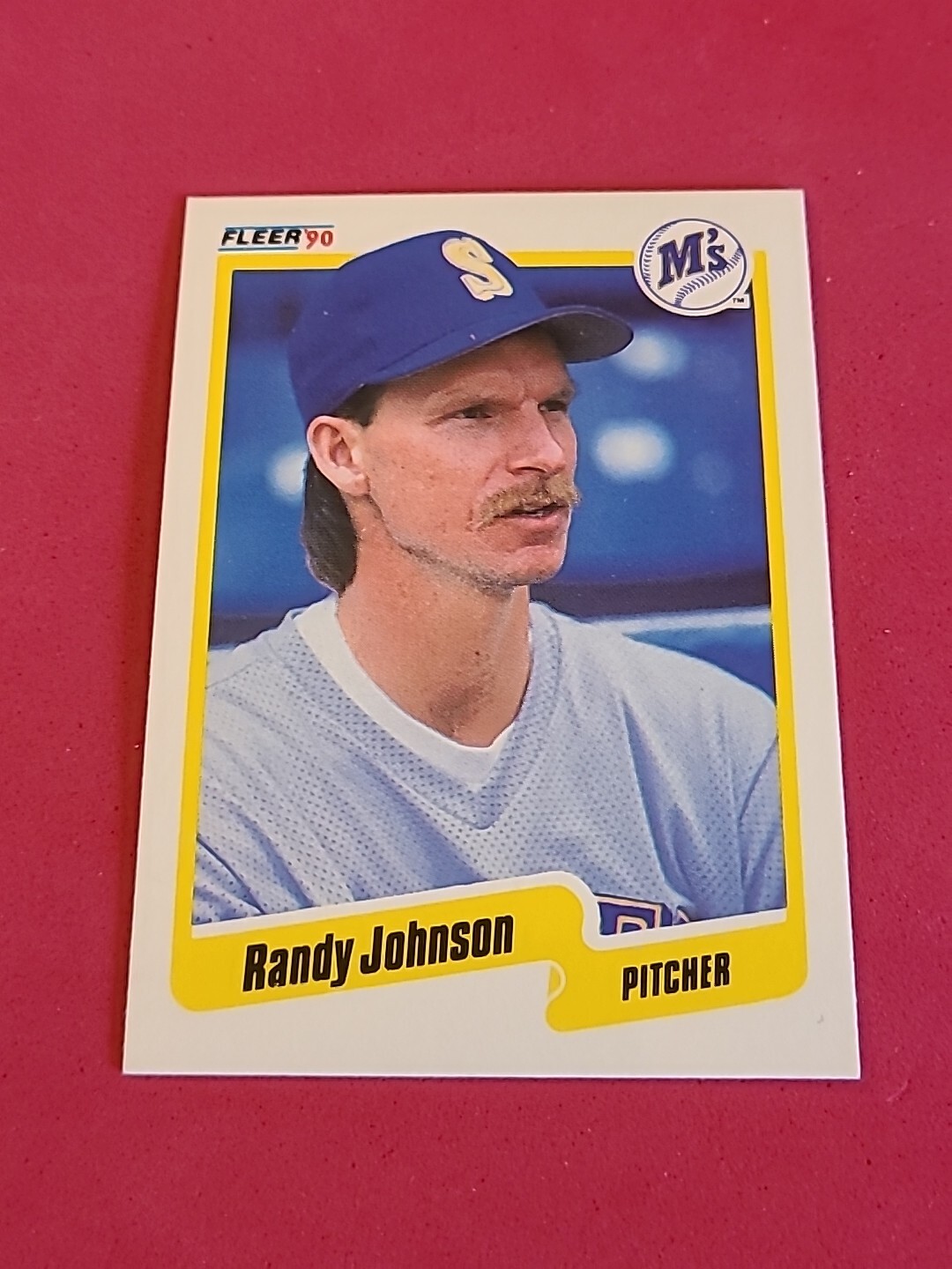 1990 Randy Johnson Fleer #518