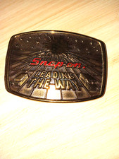 snap on tool belt buckle 1980's