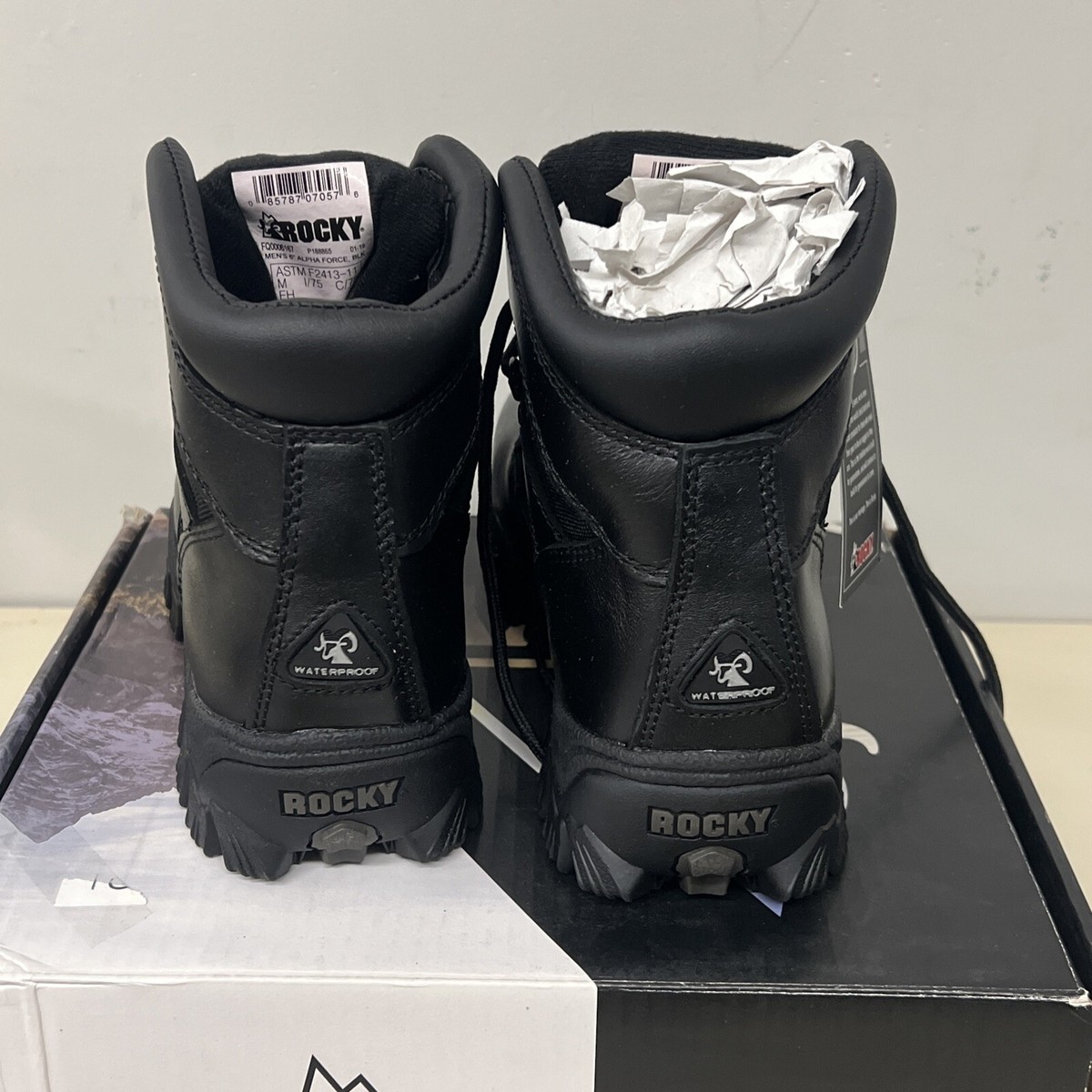 Rocky Men's Alphaforce Composite Toe Work Boots, 8 in. at Tractor Supply Co