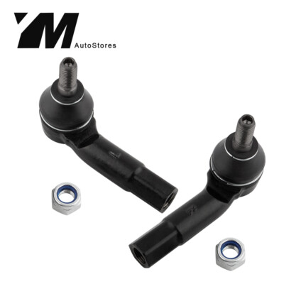Front Outer Tie Rod End Pair Set Of 2 Left & Right For VW Jetta Golf Beetle MK4