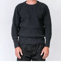 Men Casual Raglan Sleeves Pullover Woollen Sweater Thick Warm Knit Sweatshirts