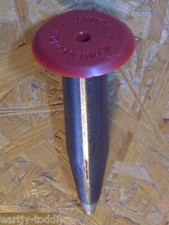 Geocaching Geocache Survey Point RED or WHITE with Marking Tube 18/15