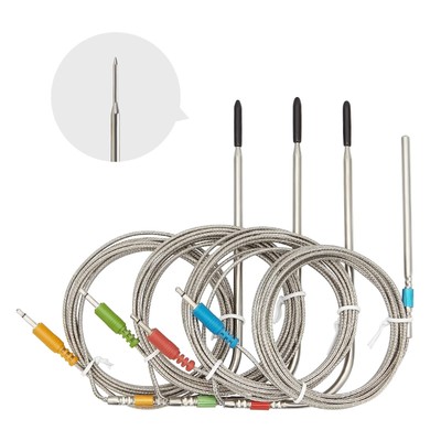 Replacement Colored Probe 4-Pack Kit Only Compatible IBT-4XS/IBT-6XS Meat Thermo