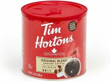 Tim Hortons Arabica Medium Roast Original Blend Ground Coffee 930 GR