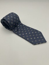 NWT Jos. A. Bank Blue Geometric Executive Collection 100 Silk Men's Neck Tie