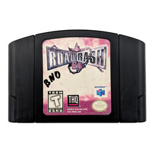 Road Rash 64 N64 1999 With Video OEM Authentic Tested Nintendo 64