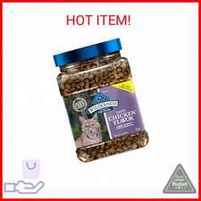 Blue Buffalo Wilderness Crunchy Cat Treats, Grain-Free Treats for Cats Made with