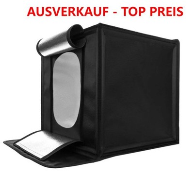 Fotostudio LED Lichtzelt mit LED-Beleuchtung 4 Hintergründe Tasche Foto