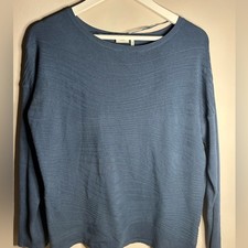 S.Oliver  teal blue Viscose Crew Neck Sweater...