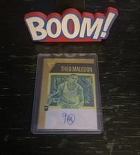 2021 Panini Flux Rookie Signatures Théo Maledon #FRS-THM Gold Prizm /10 (AU, RC)